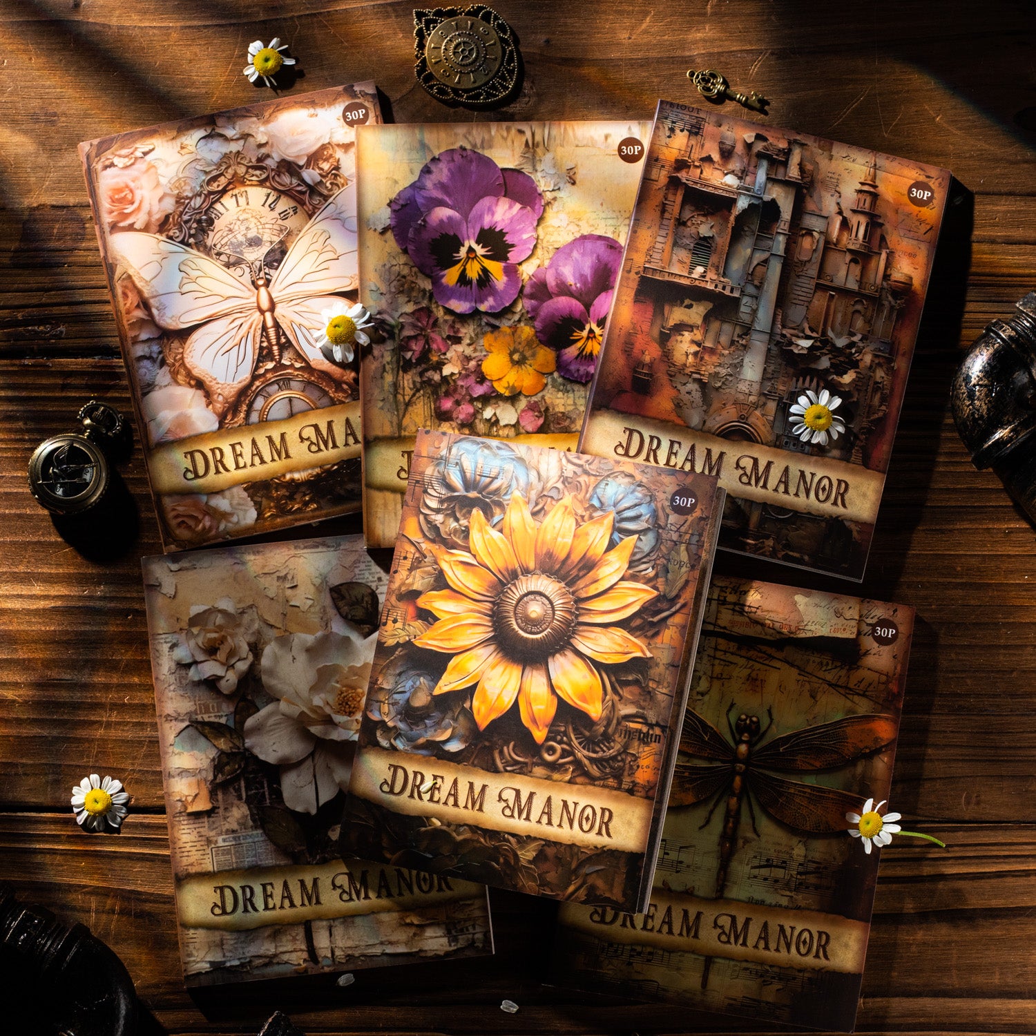 Dream Manor Scrapbooking Paper