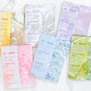 Water Pattern Meteor Series Scrapbook Paper