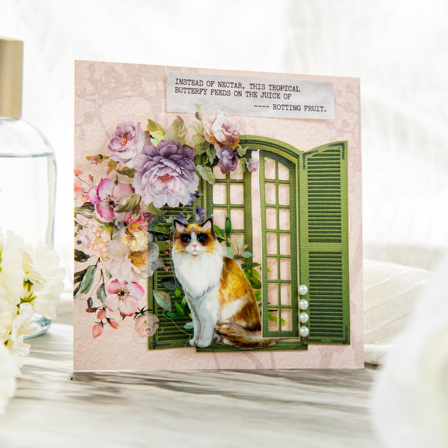 Window Sill Secrets Scrapbooking Die-Cut Stickers