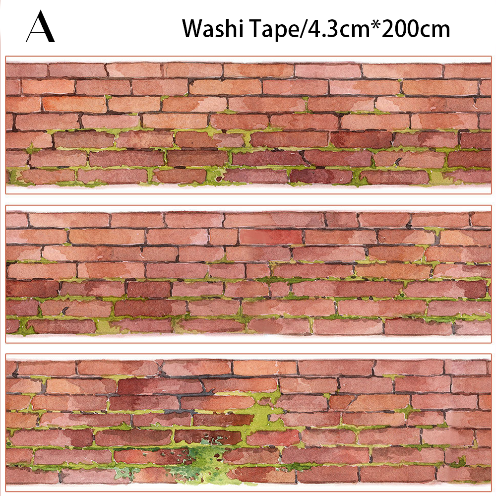 【ZERO】Roads/Walls/Floor/Steps Landscaping Tape (67 Styles) (Whole Roll Tape)