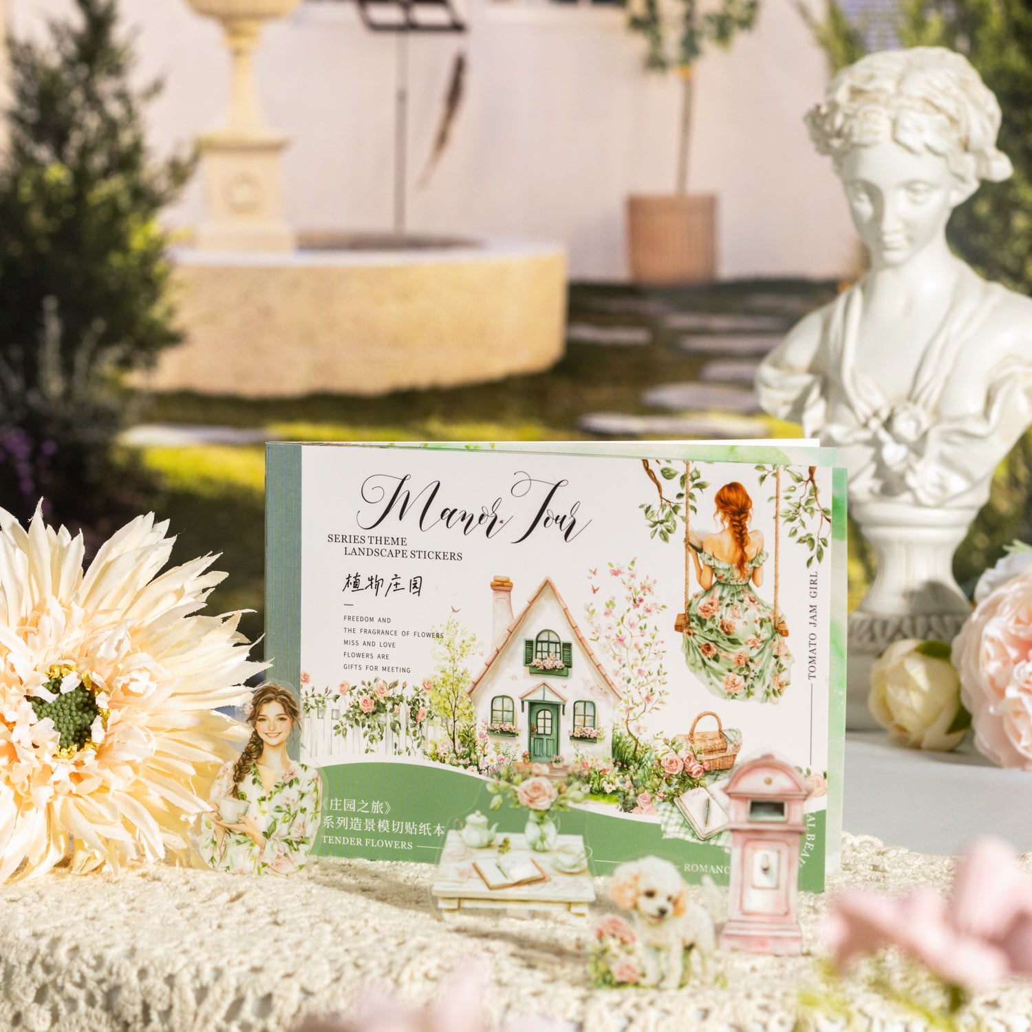 Manor Tour Sticker Book