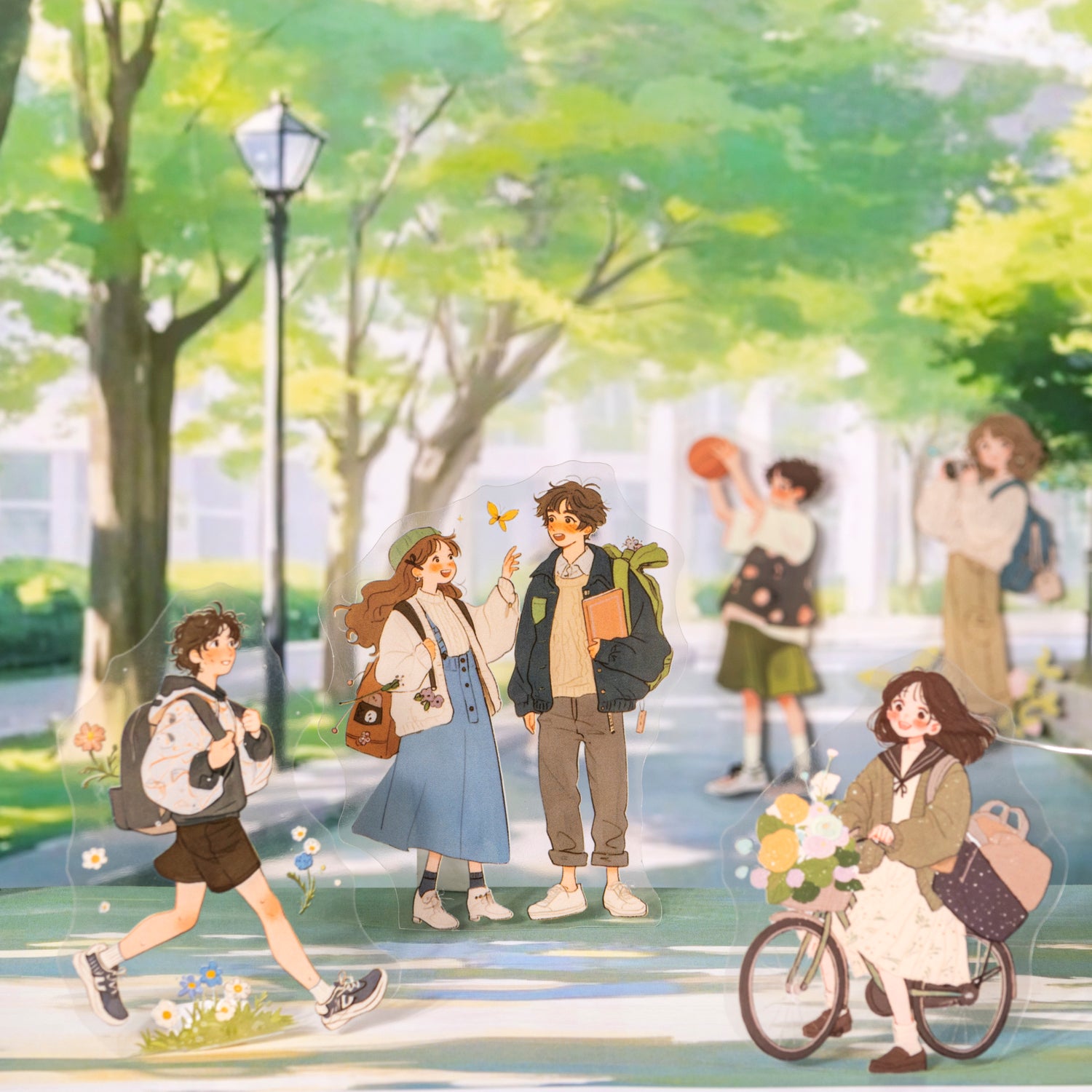 Evolution of Love PET Sticker