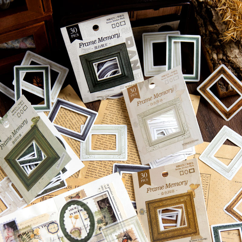 Photo Frame Memory Border Sticker