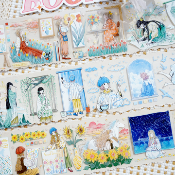 【XT】Dream-Making Illustrated Character PET Tape