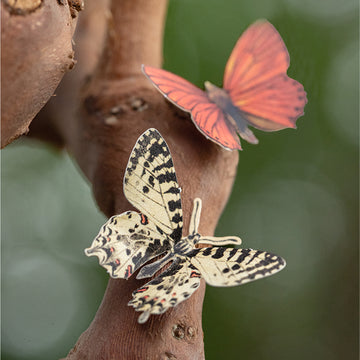 Vintage Butterfly Paper Sticker