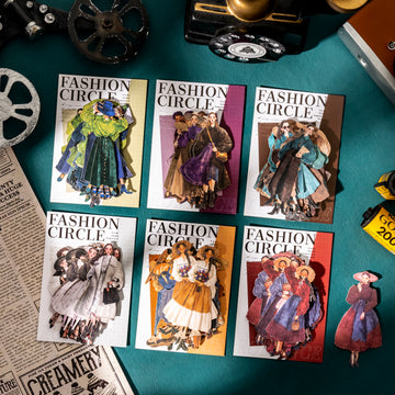 Vintage Fashion Stickers