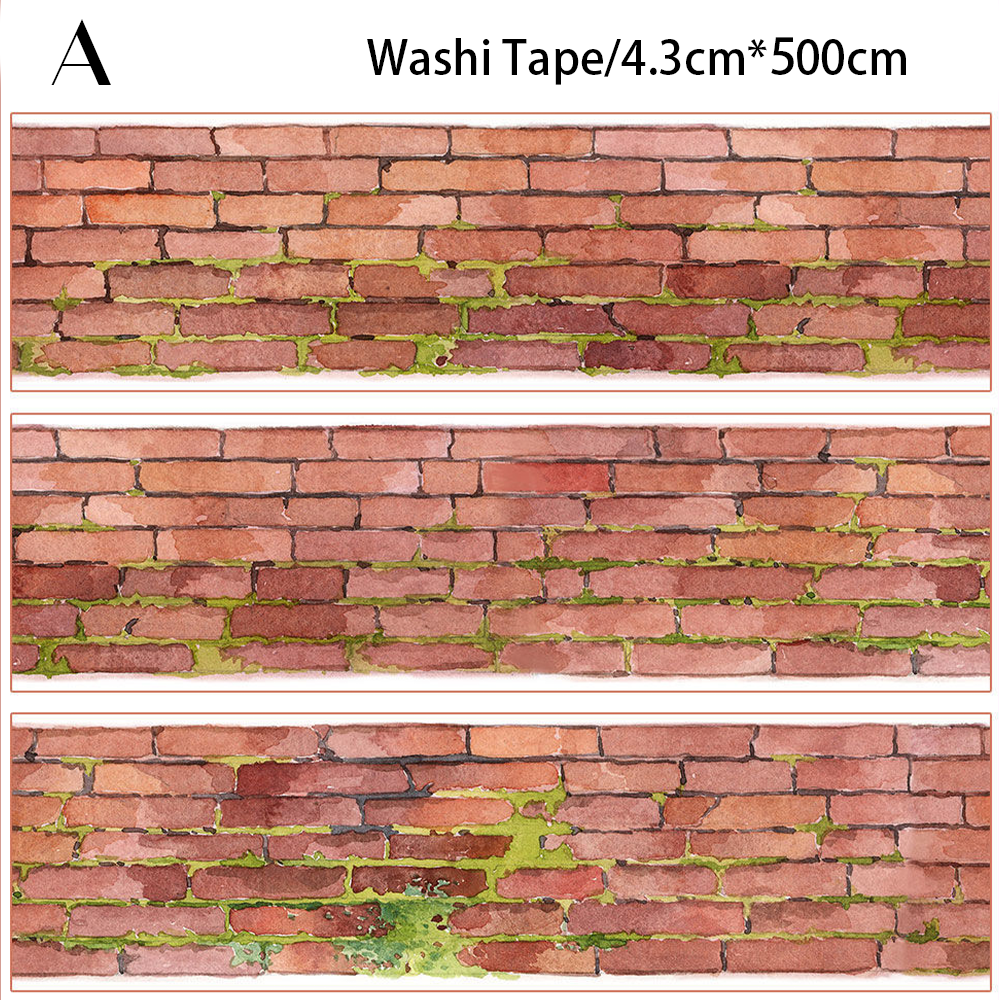 【ZERO】Roads/Walls/Floor/Steps Landscaping Tape (67 Styles) (Whole Roll Tape)