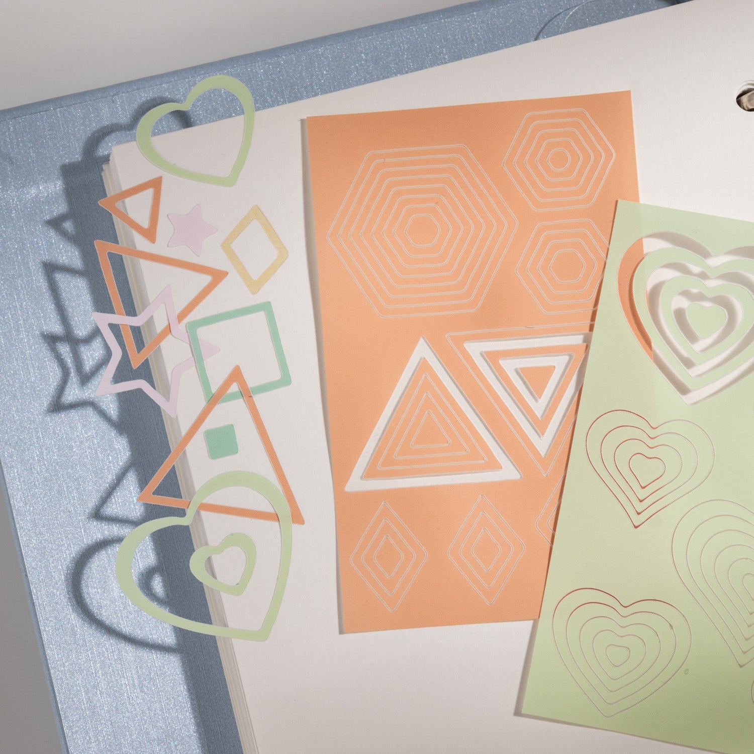 The Colors of Baudoin Border Lines Sticker