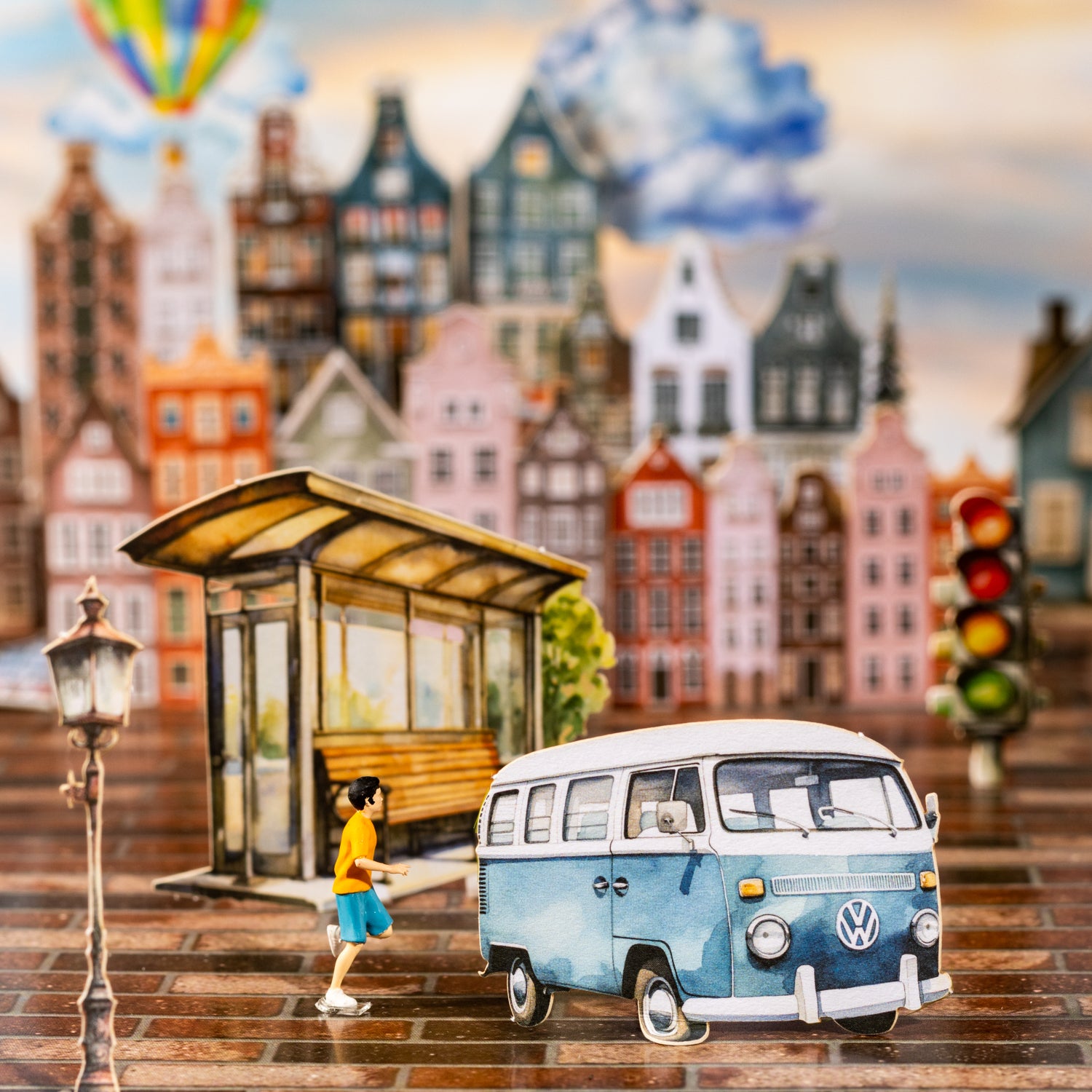 Time Cabin Paper Sticker