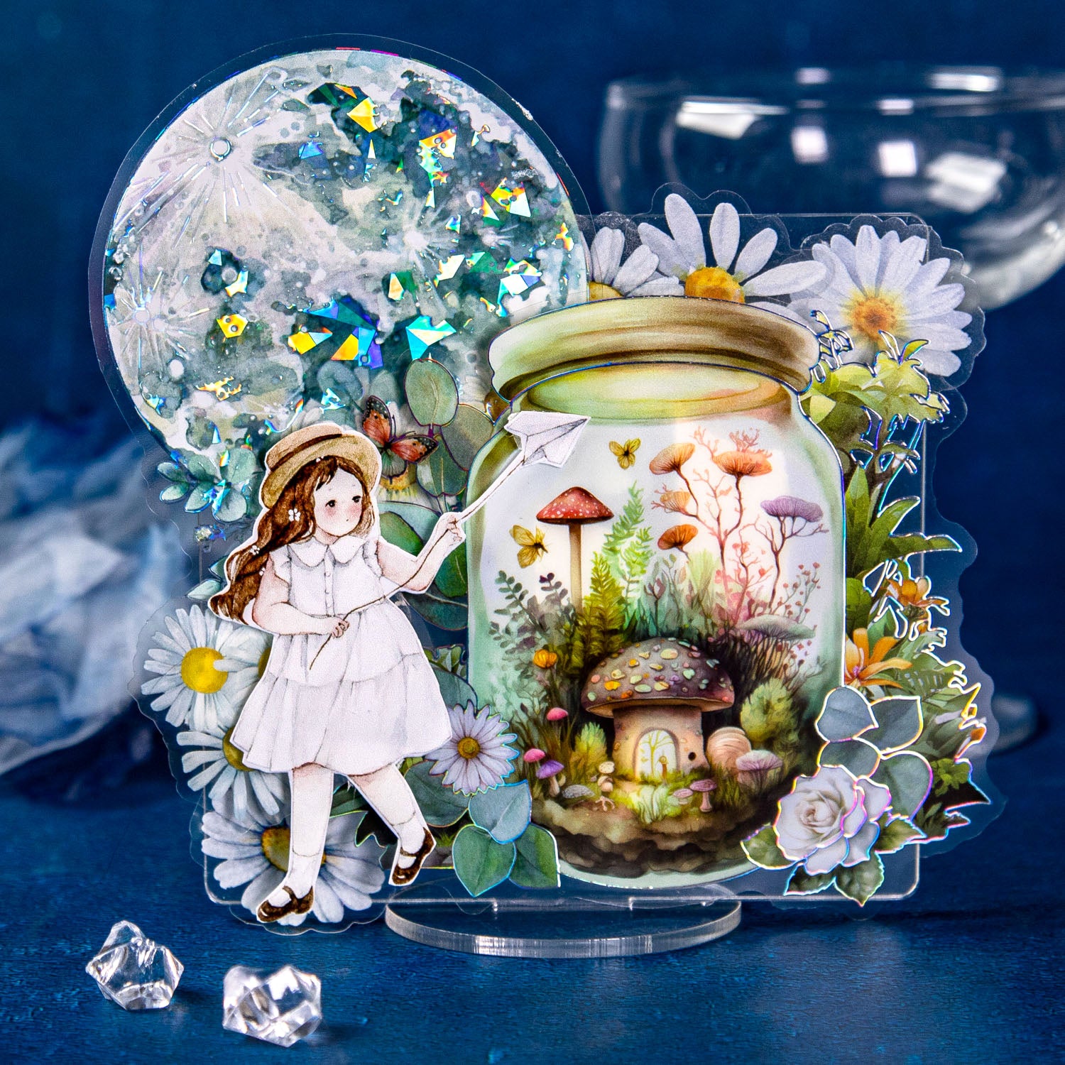 Fragrance Bottle Secret PET Sticker