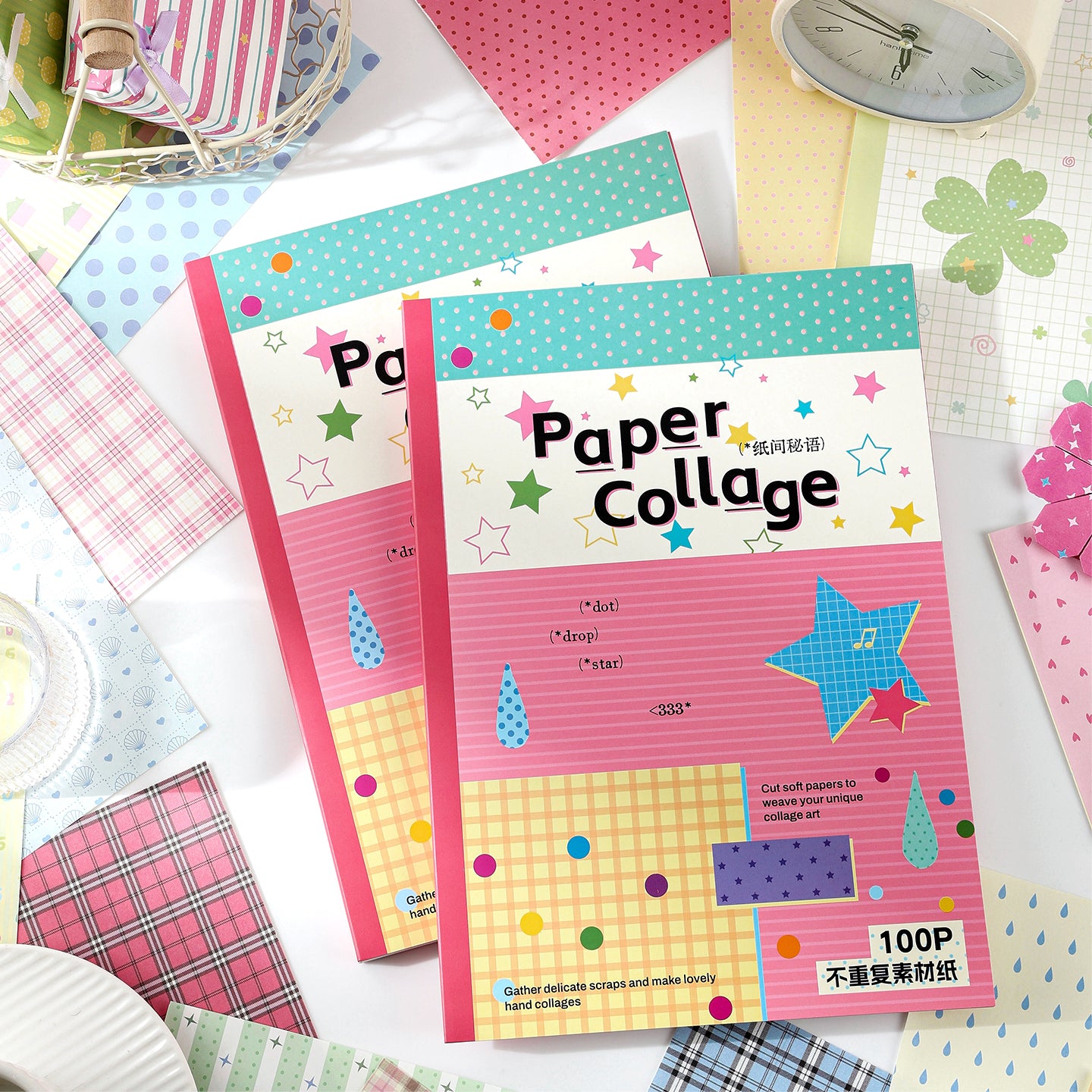Secrets Among Papers Scrapbooking Paper Book