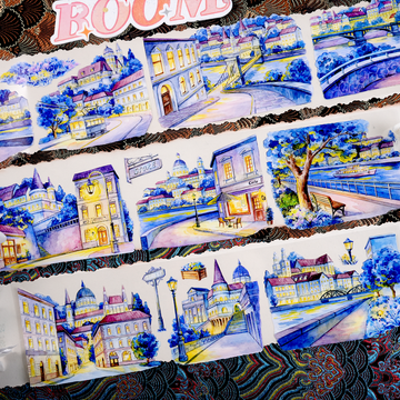 【XT】Night in Budapest Landscaping Tape
