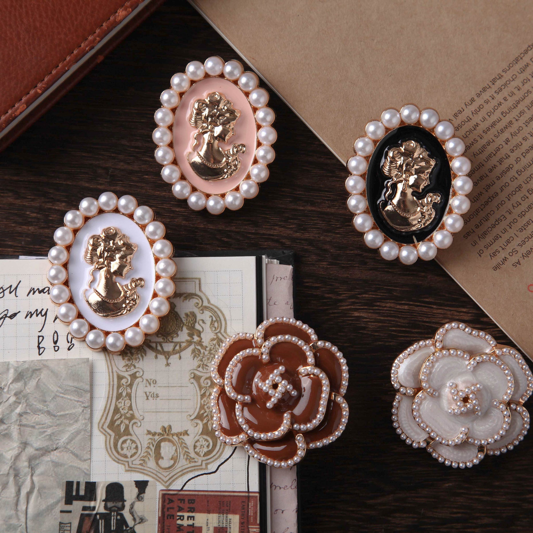 Camellia Beauty Metal Clips