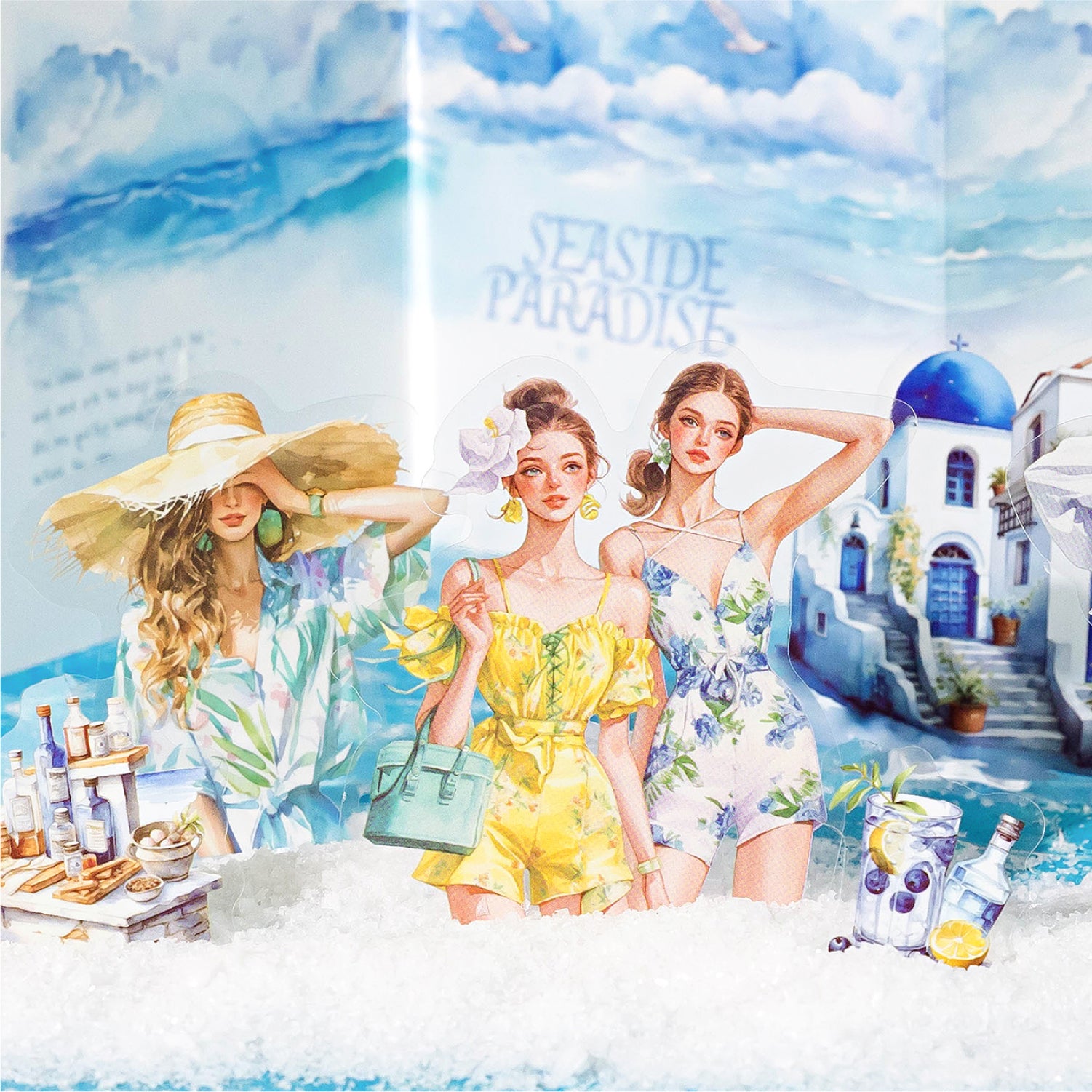 Traveling PET Sticker