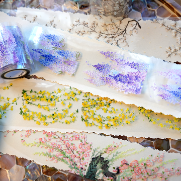 【ZERO】The branches of the Trees PET Tape(33 Styles)(Whole Roll Tape)