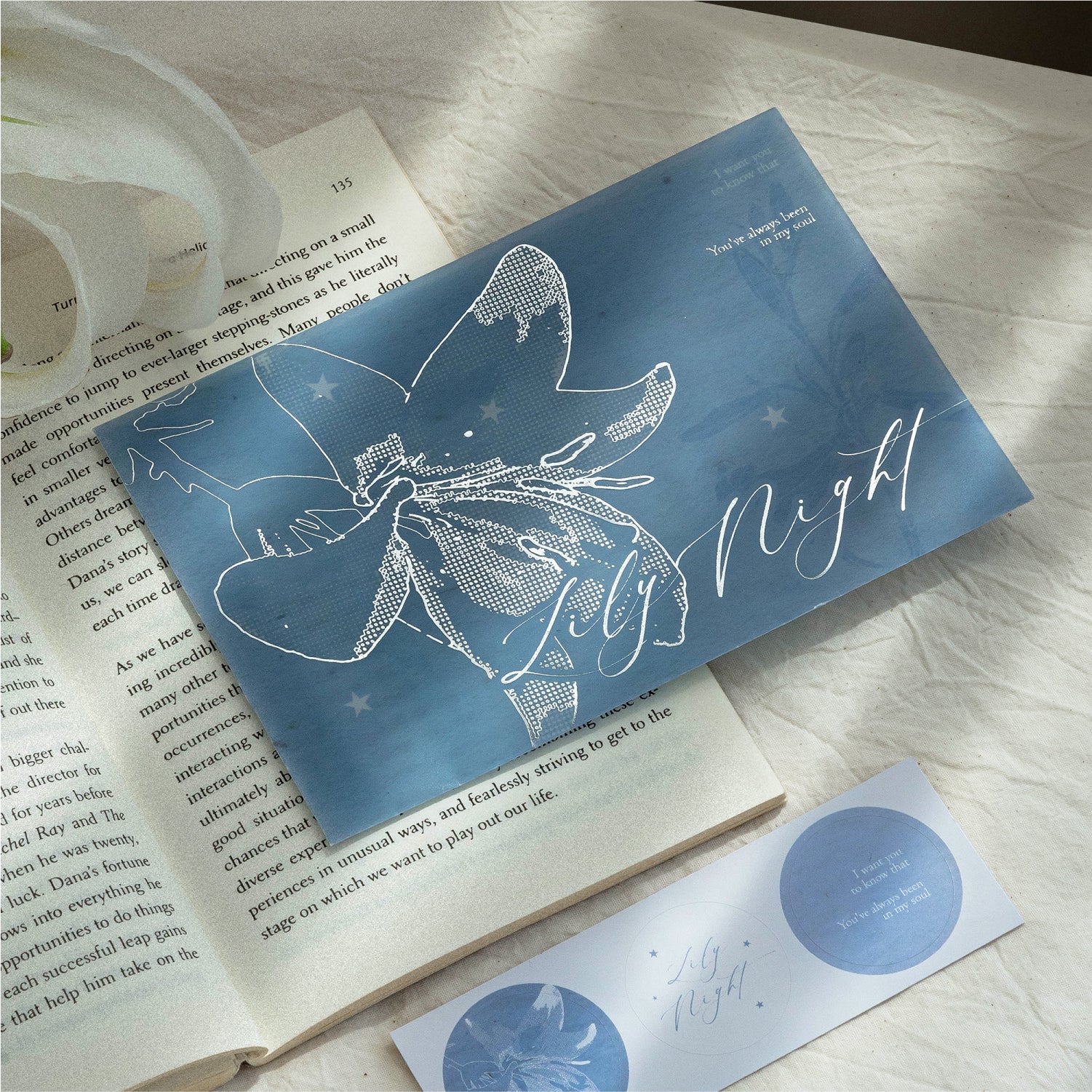 A Letter from the Lilies Vellum Envelope
