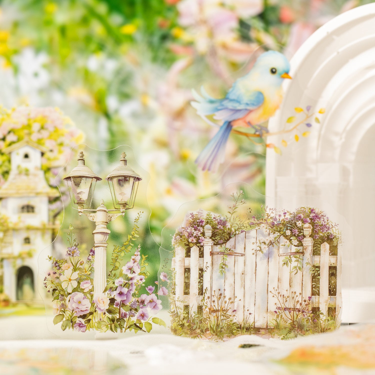 The Back Garden of Versailles PET Sticker