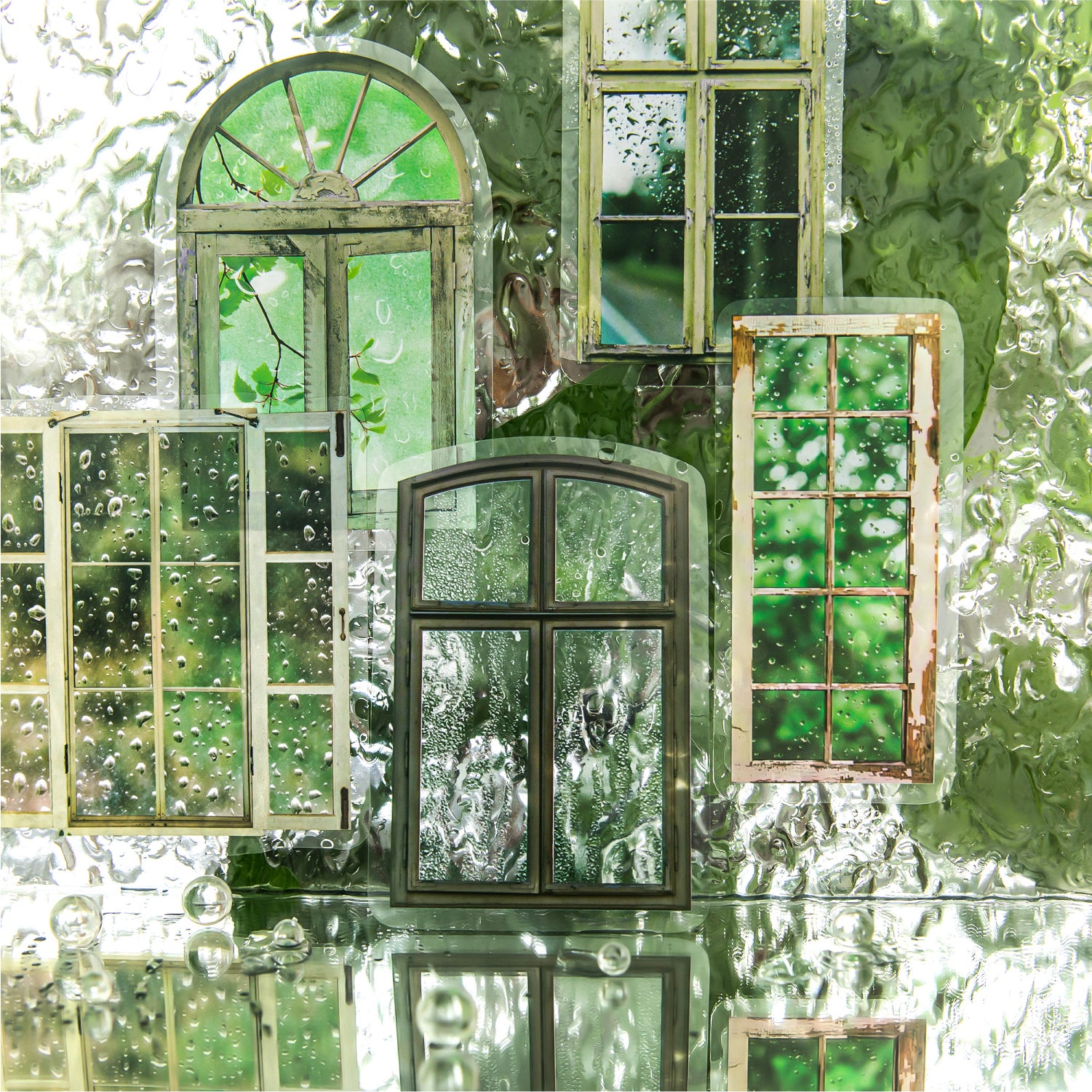 Window Weather Series PET Sticker