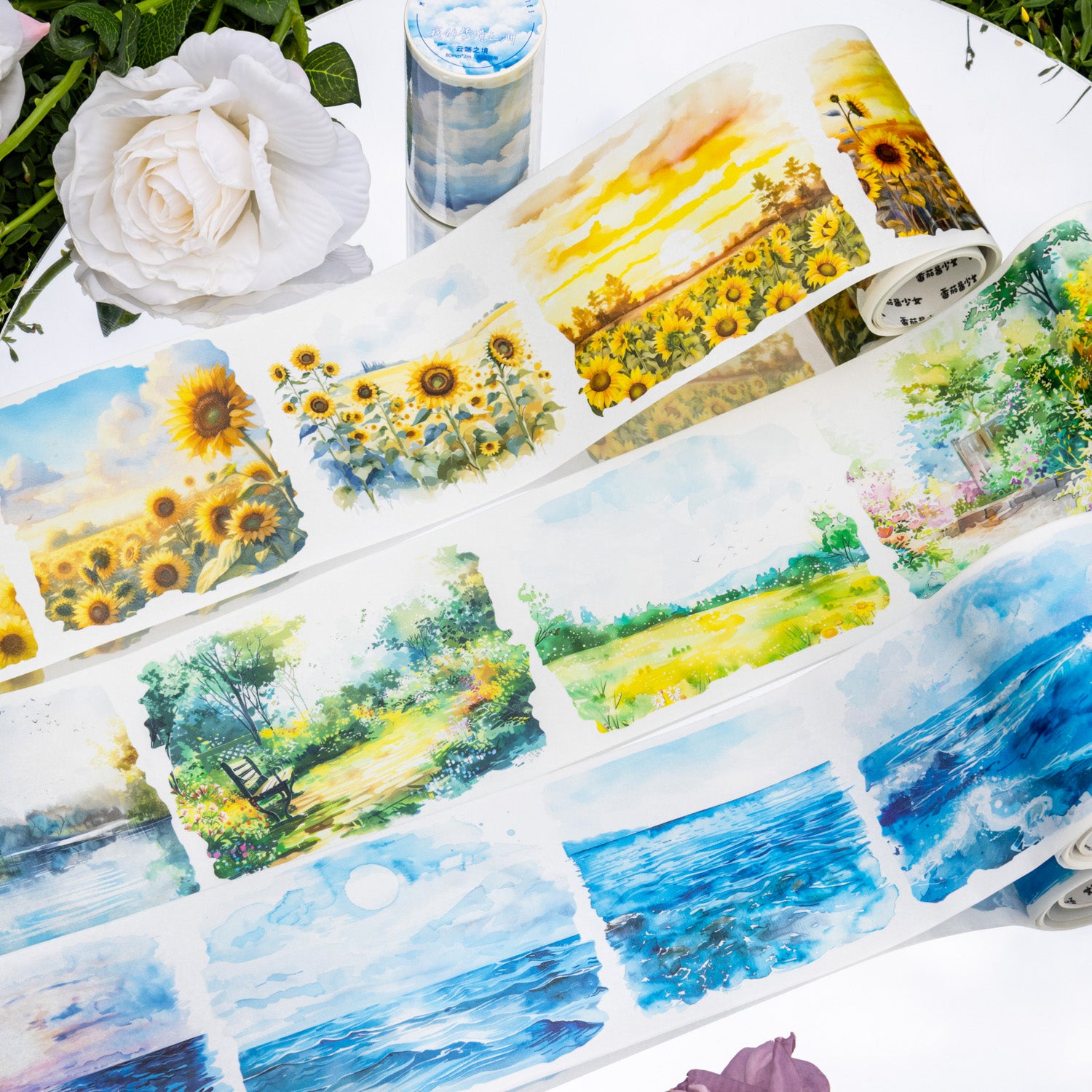 My Dreamland Large Size Scenery Washi Tape