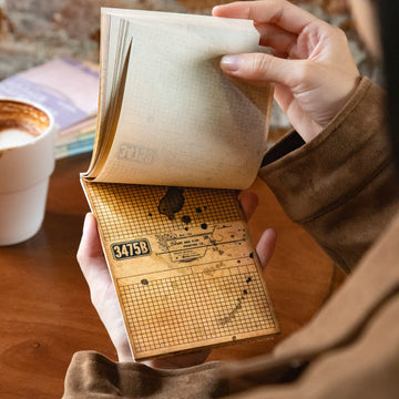 Vintage Page Hand Collection Scrapbook Notepad