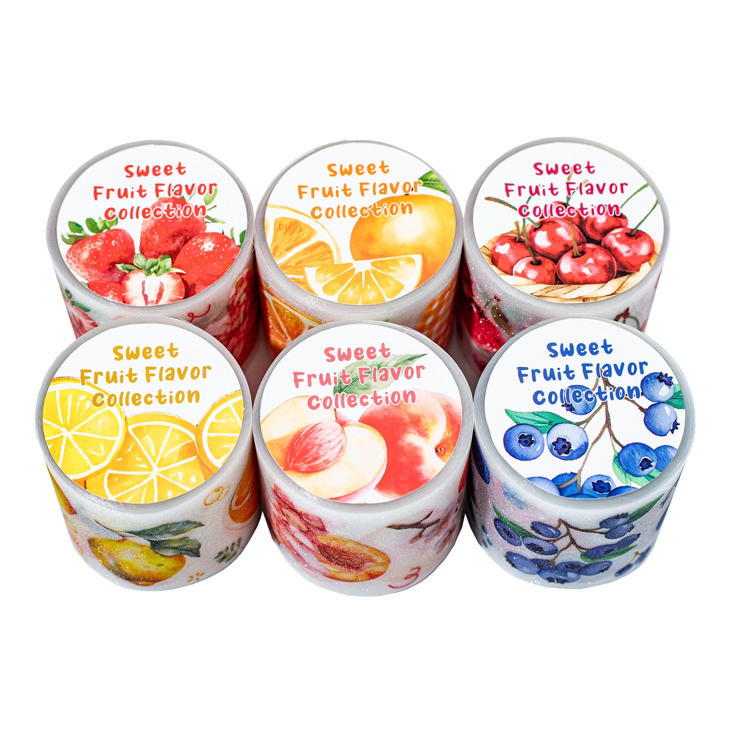 Sweet Fruit Flavor Collection PET Tape