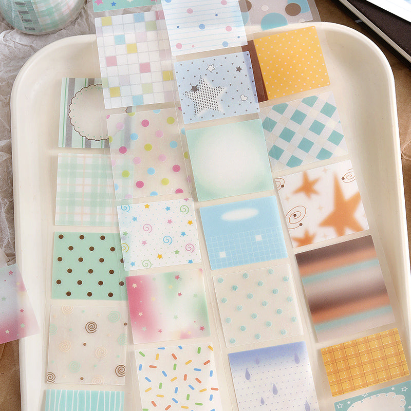 Cute Polka Dots Pre-cut Vellum Tape
