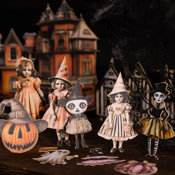 Carnival Night Party Paper Sticker