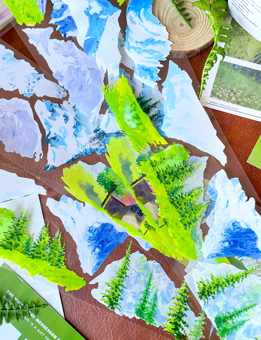 【NEW Studio】Journey to the Snowy Mountains Landscaping Tape