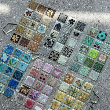 Colorful Brick Mailbox Epoxy Sticker