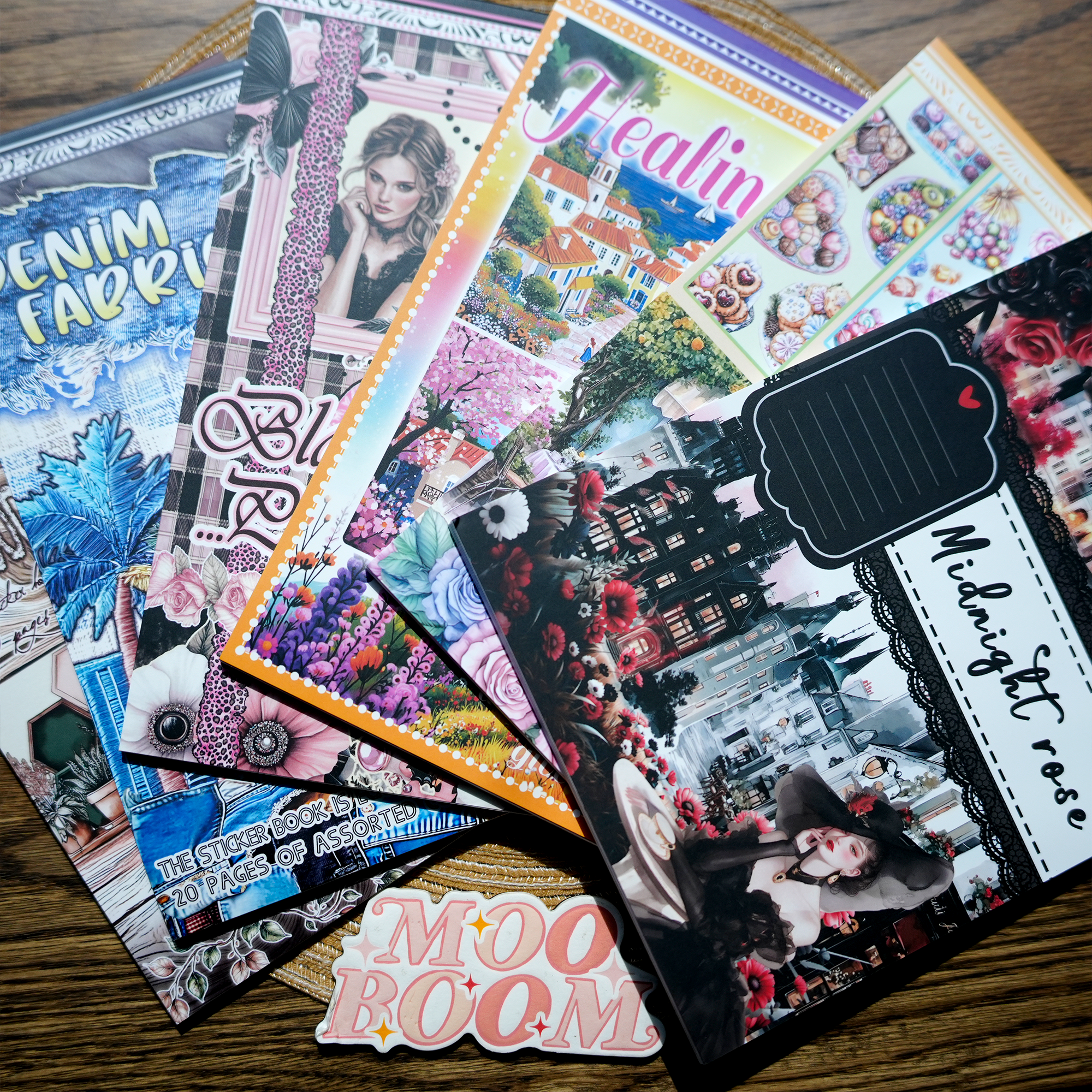 Vintage Sticker Book Vol.17