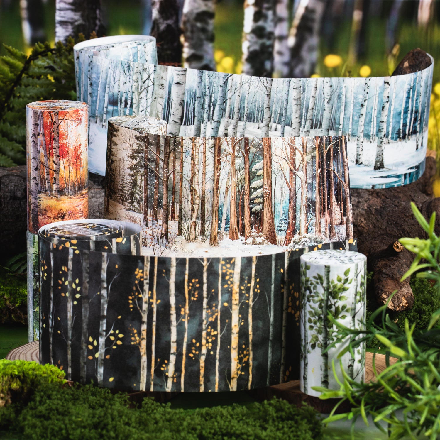 Secrets of the forest Washi Tape