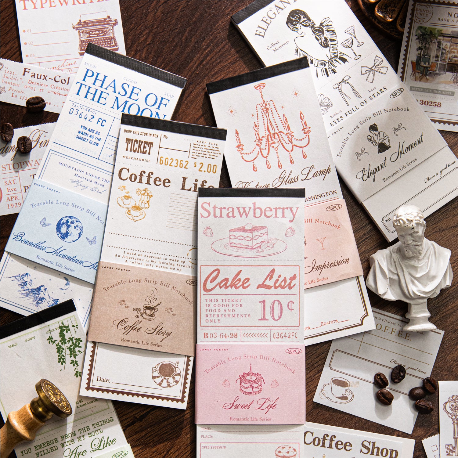 Romantic Life Memo Papers