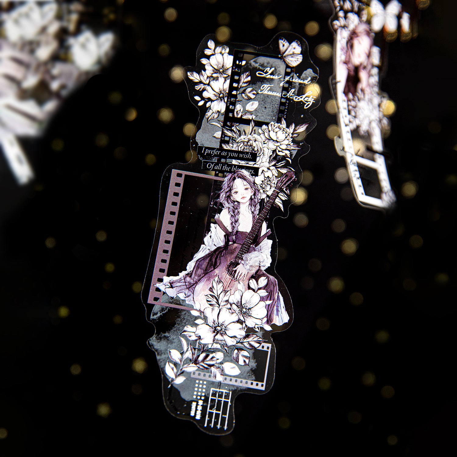 Romantic Long Stickers