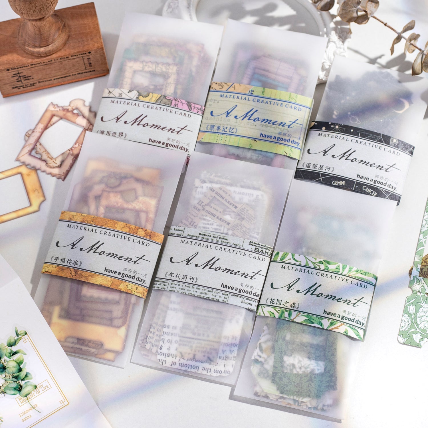 A Moment Memo Pad Die-Cut Scrapbook Journal Paper For paper crafts