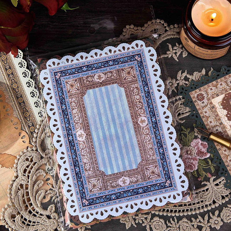 Cutout Lace Trim Scrapbooking Paper