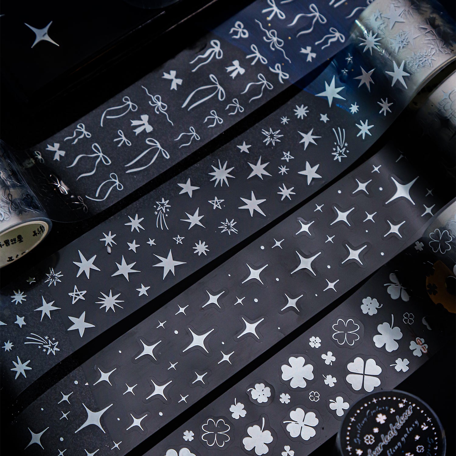 The Shining Stars Small Patterns Pre-cut PET Tape