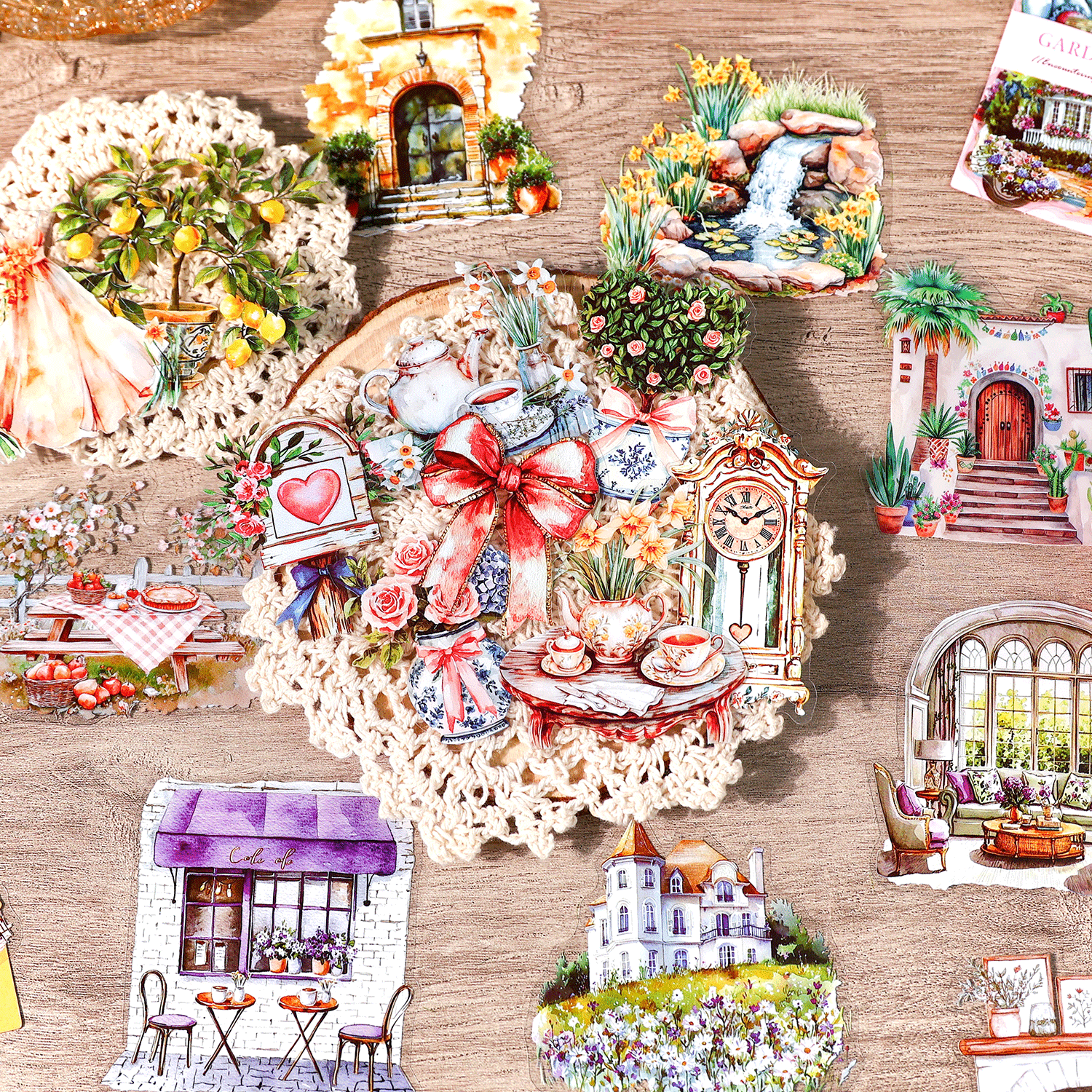 Encountering In A Small Town PET Sticker