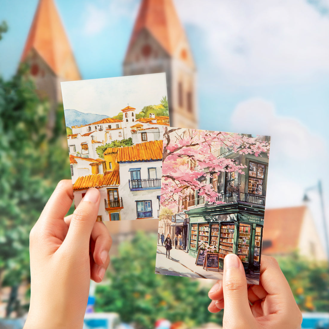 Circumnavigation Background PET Sticker