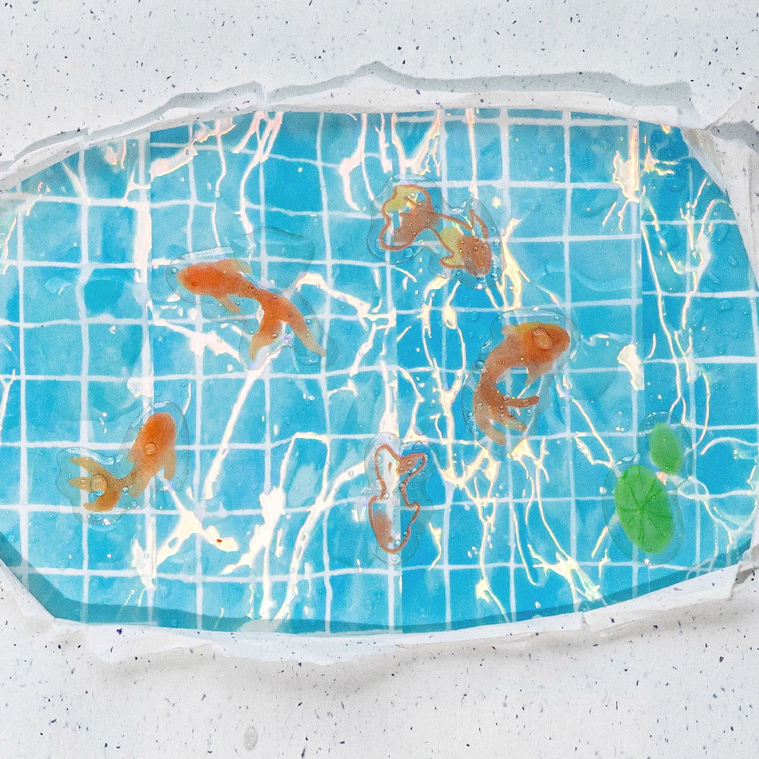 Water Ripple Halo PET Tape