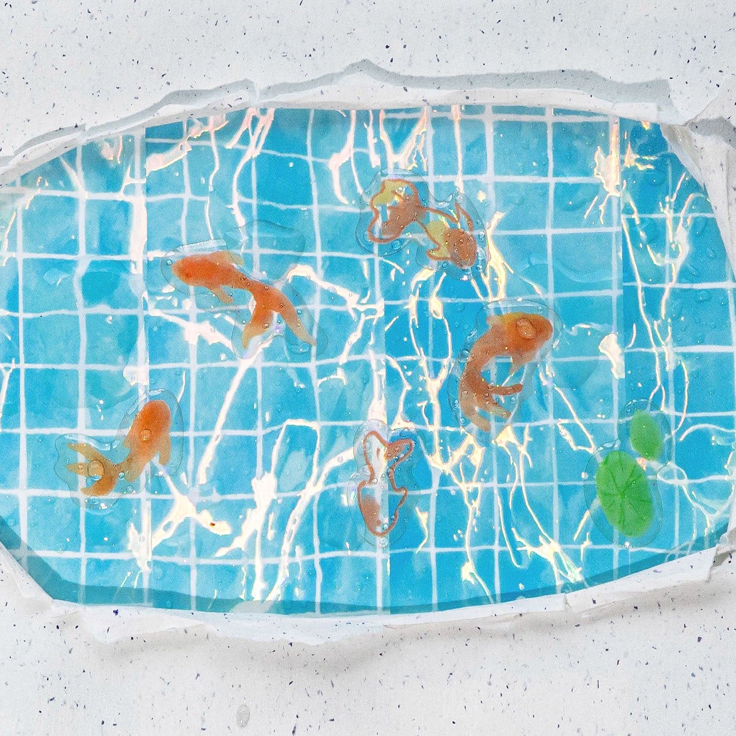 Water Ripple Halo PET Tape