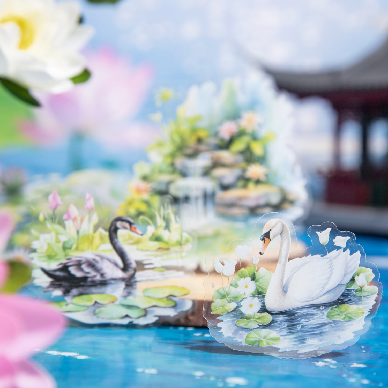 Beside The Small Pond PET Stickers