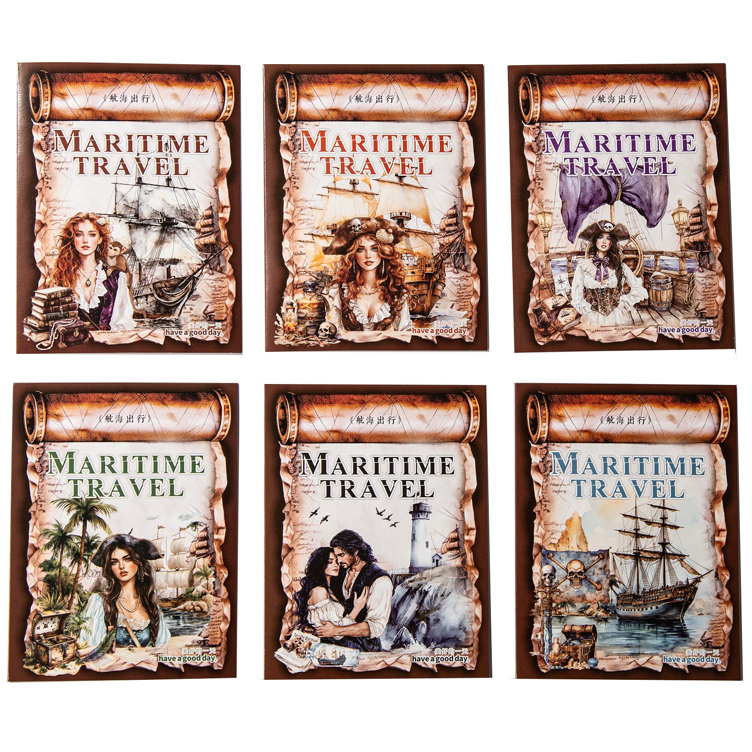 Maritime Travel PET Sticker