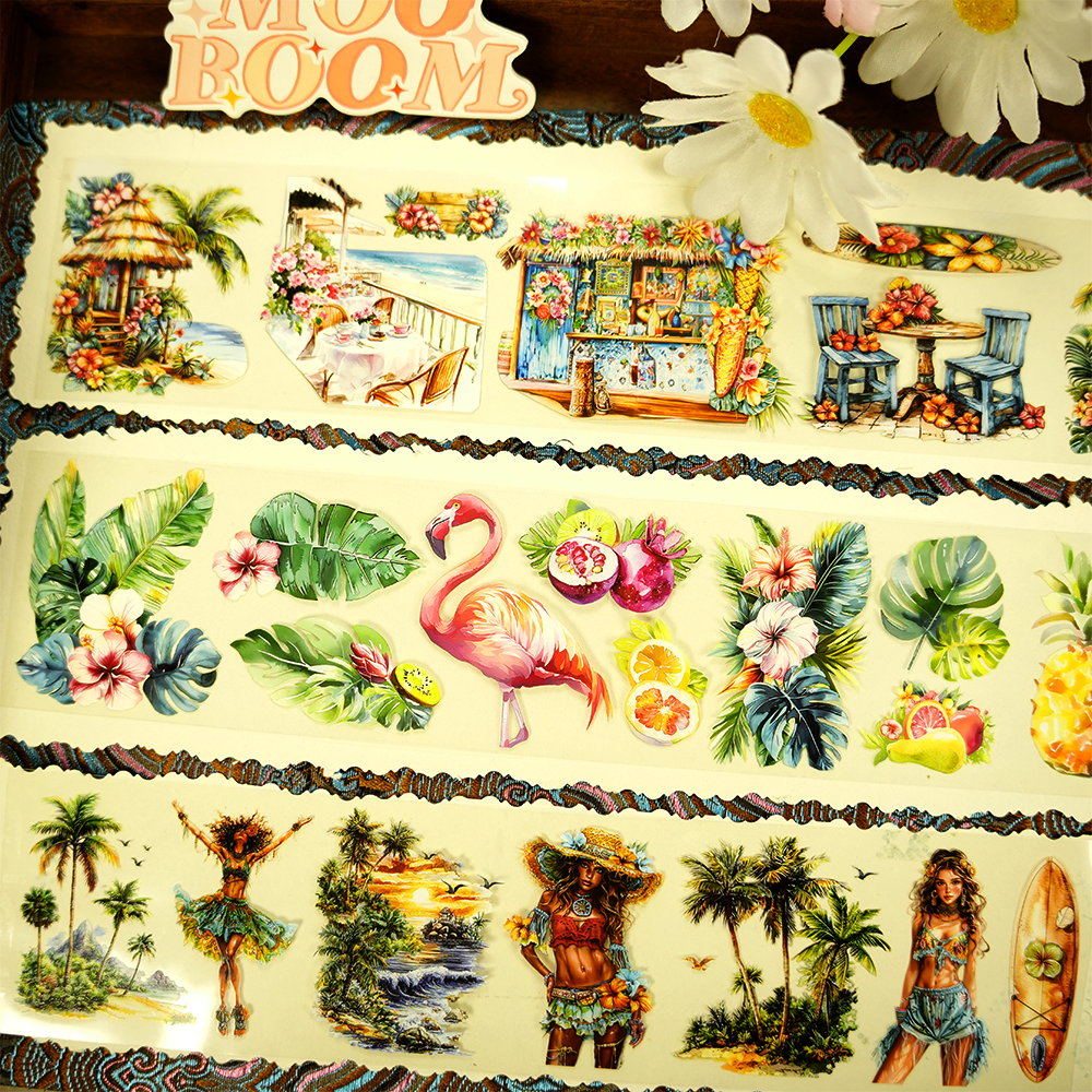 Tropical Island PET Tape