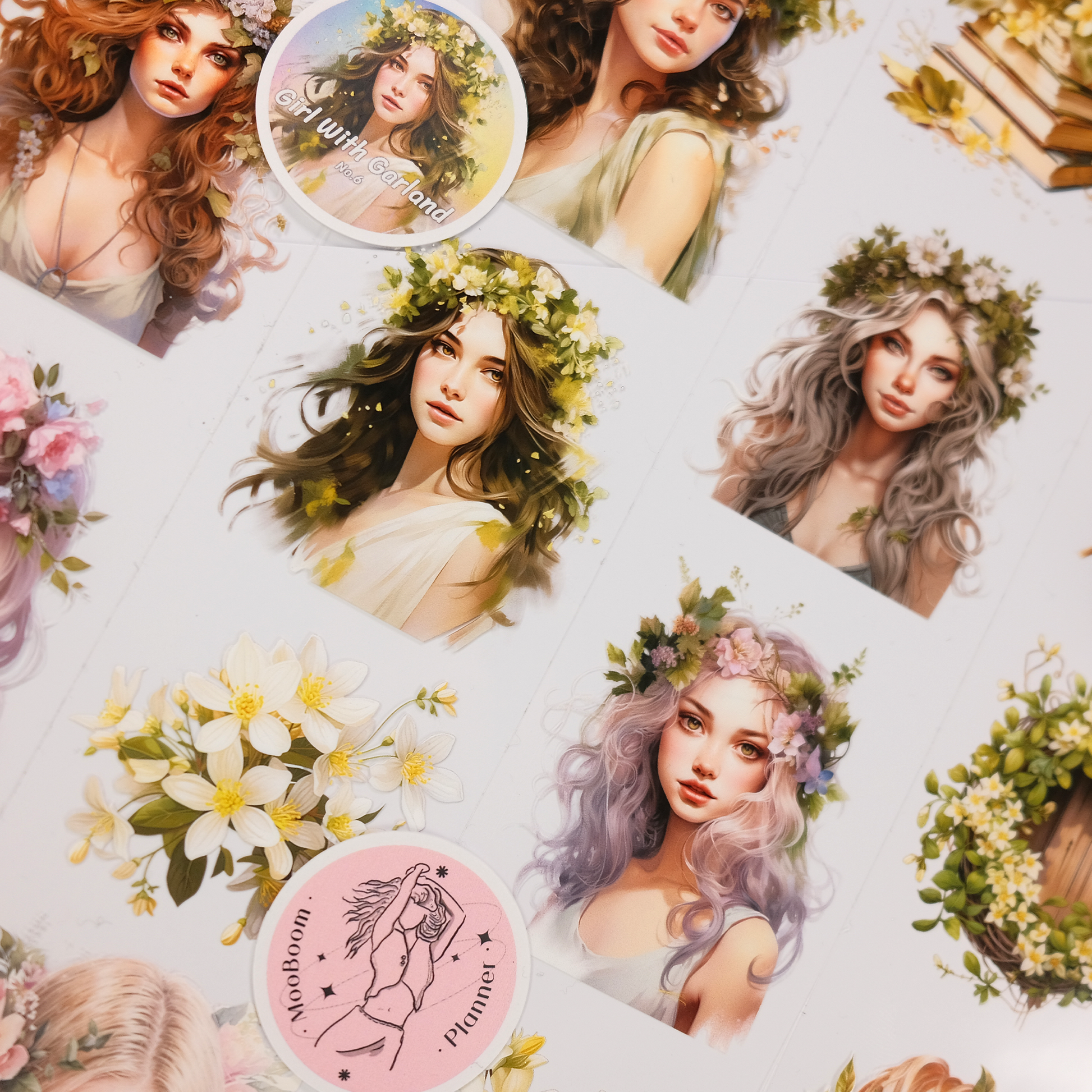 Girl With Garland PET Tape