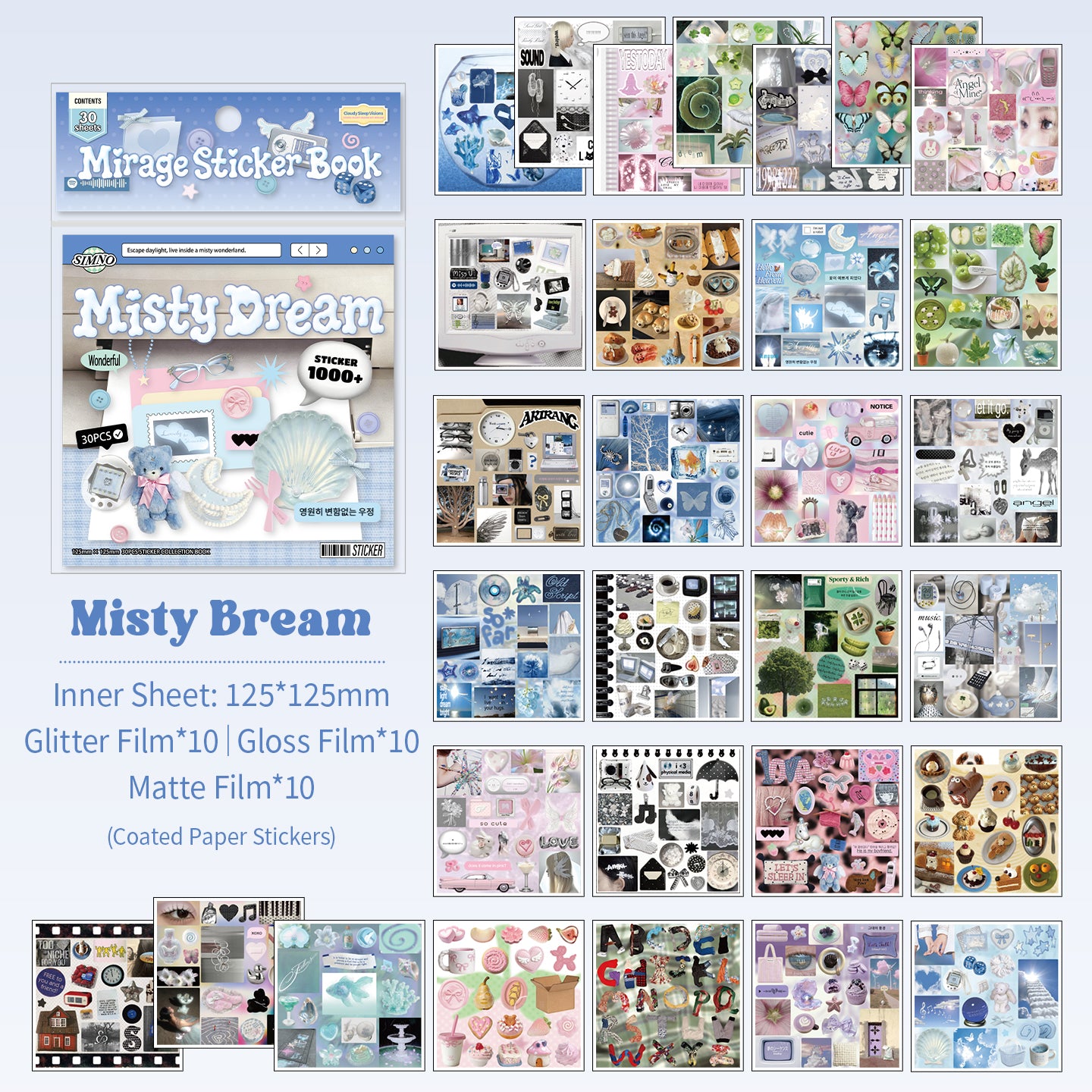Reality and dreams Sticker Book