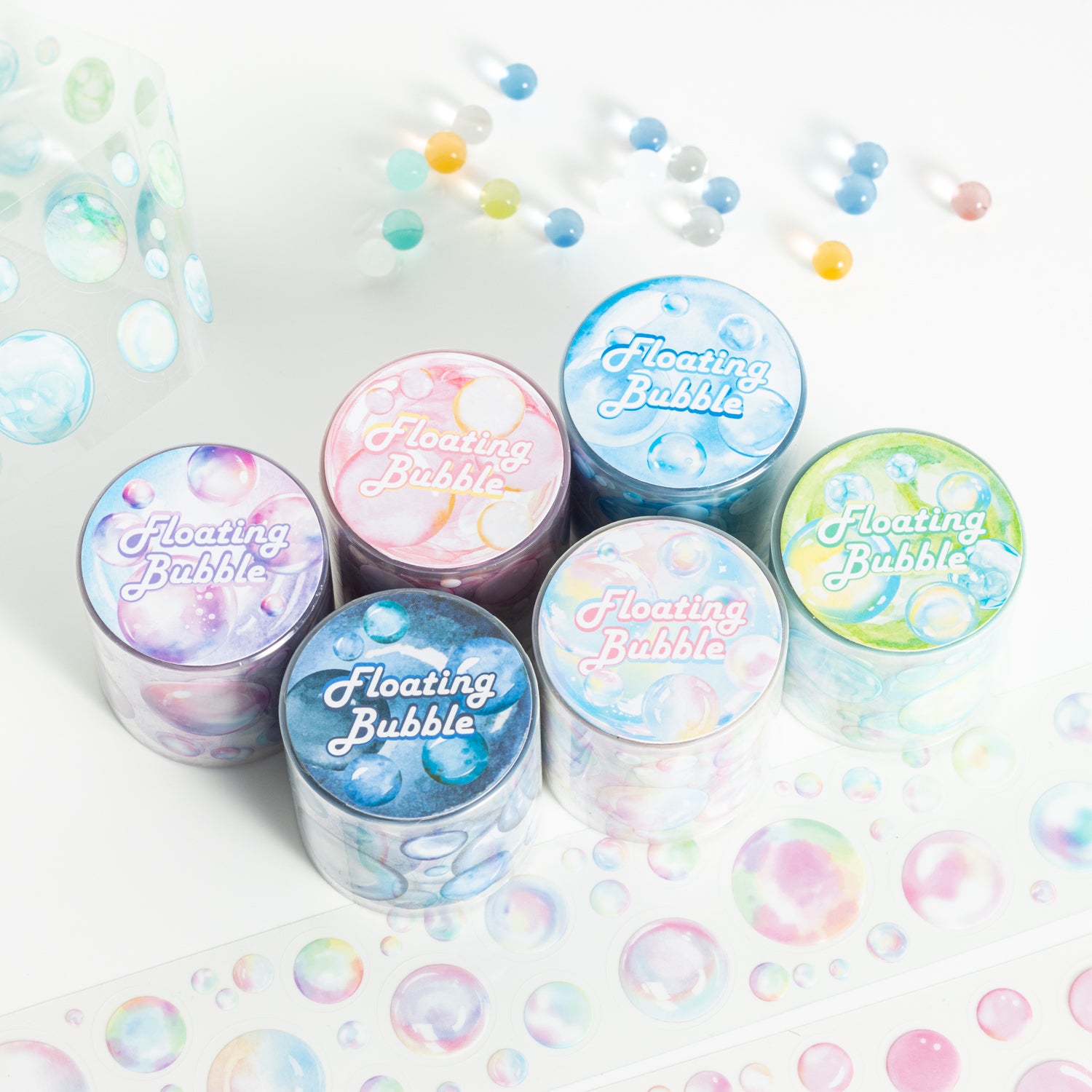 Floating Bubbles PET Tape