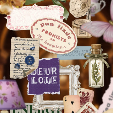 Timeless Treasures Sticker For Journaling and Scrapbooking