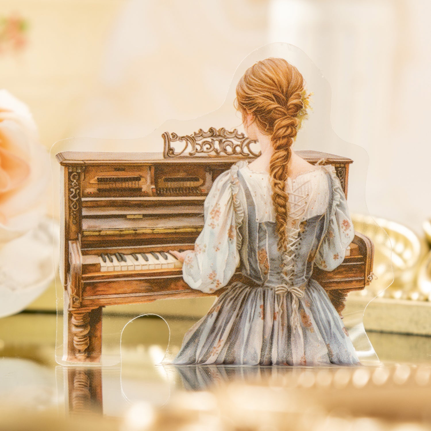 Morning Beauty Character PET Sticker