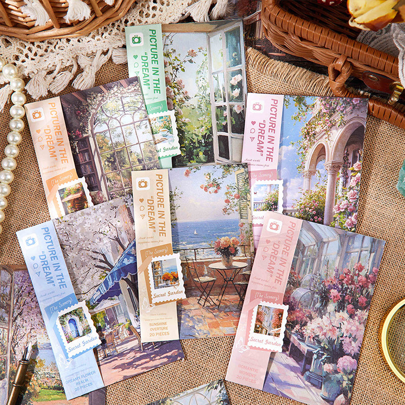 Dream Garden Series Scrapbooking Paper