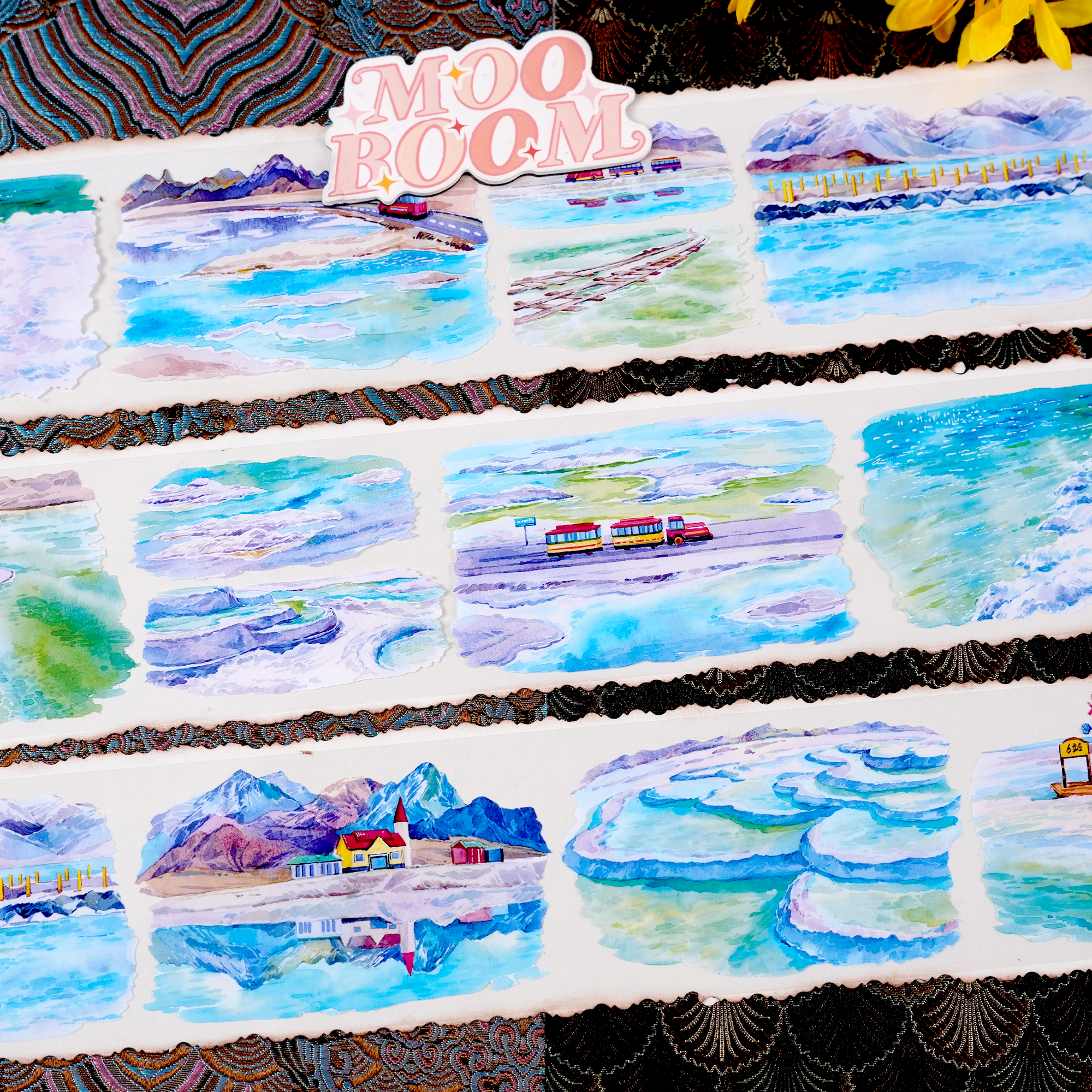 【XT】Jade Salt Pond Landscaping Tape